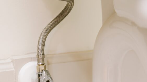 Toilet supply line