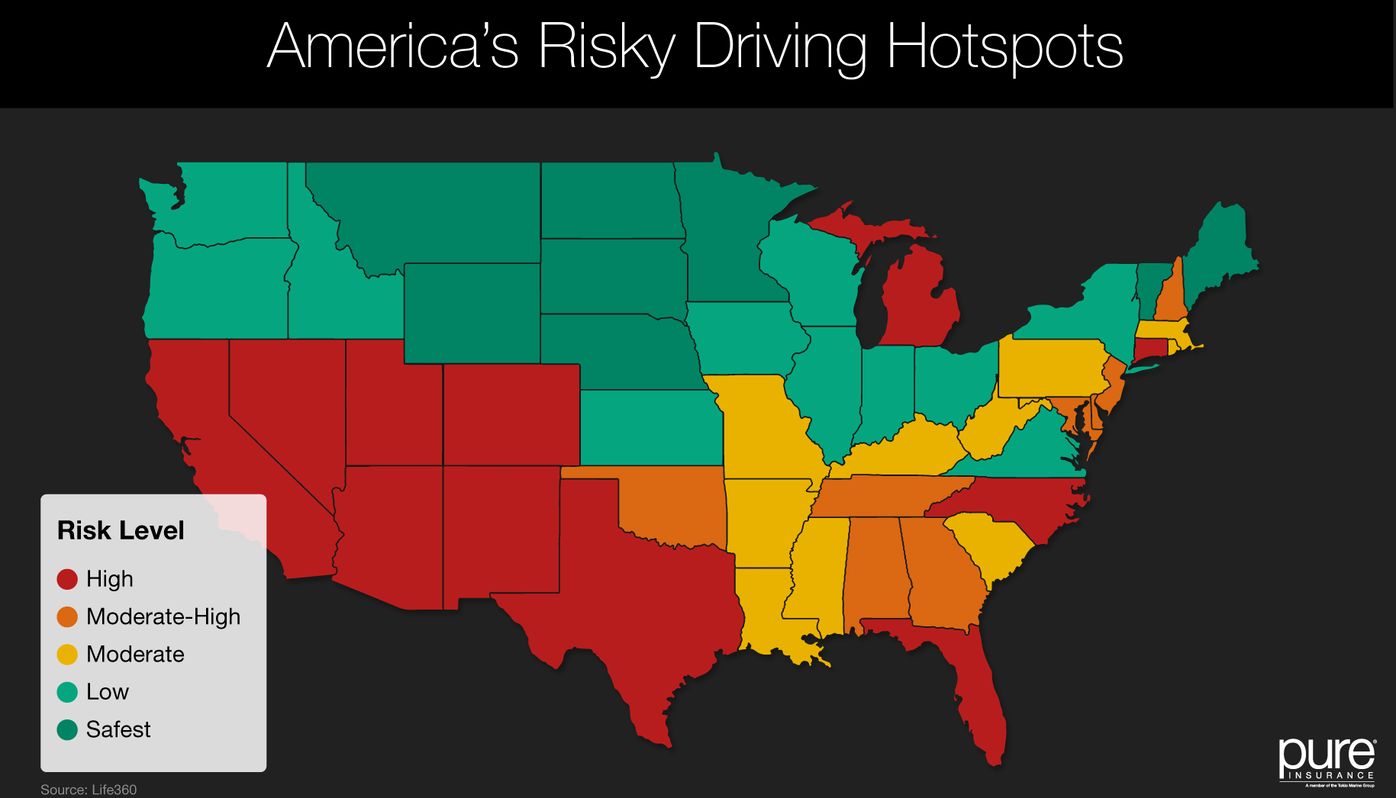 Risky Driving Map