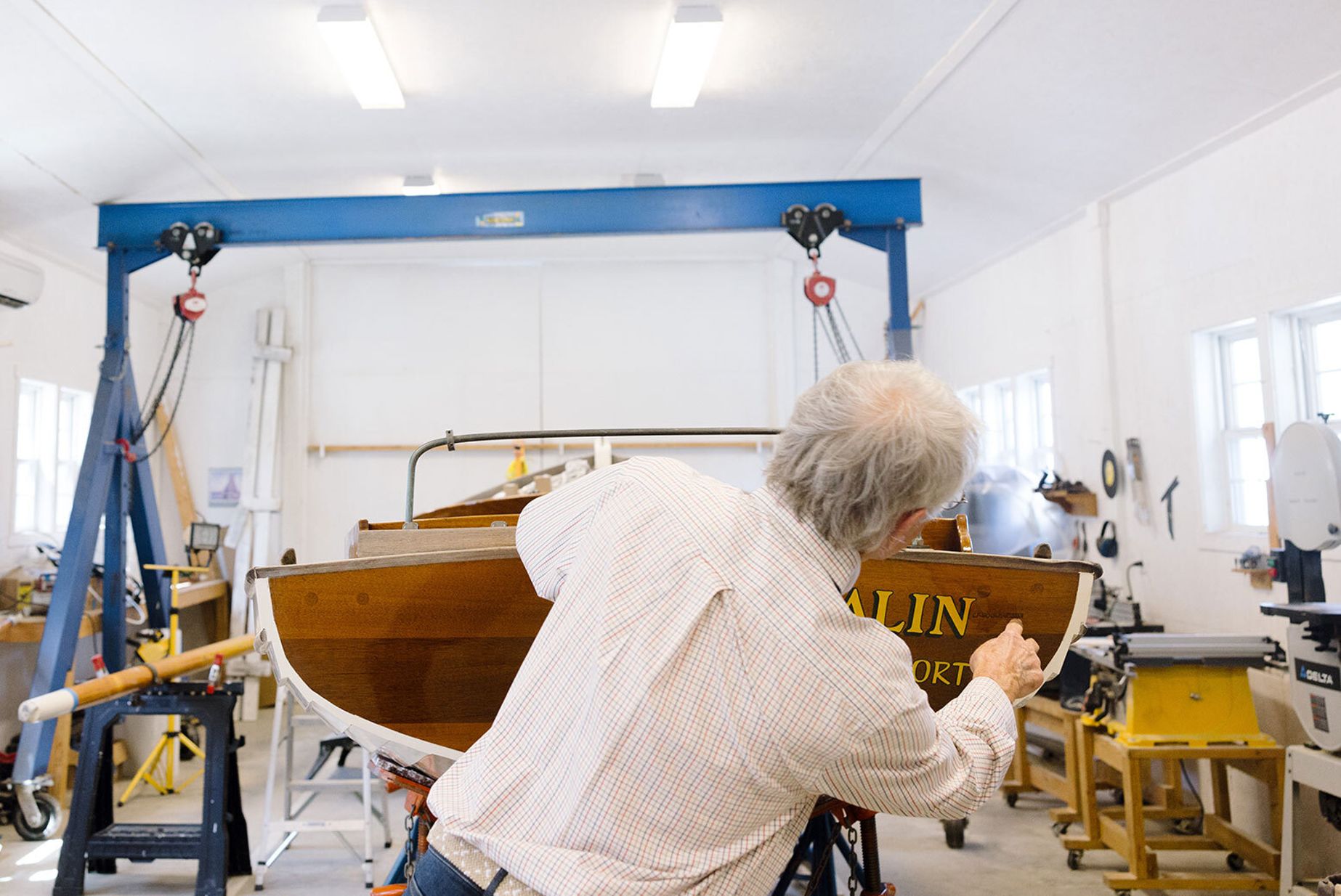 BRGSS man boat
