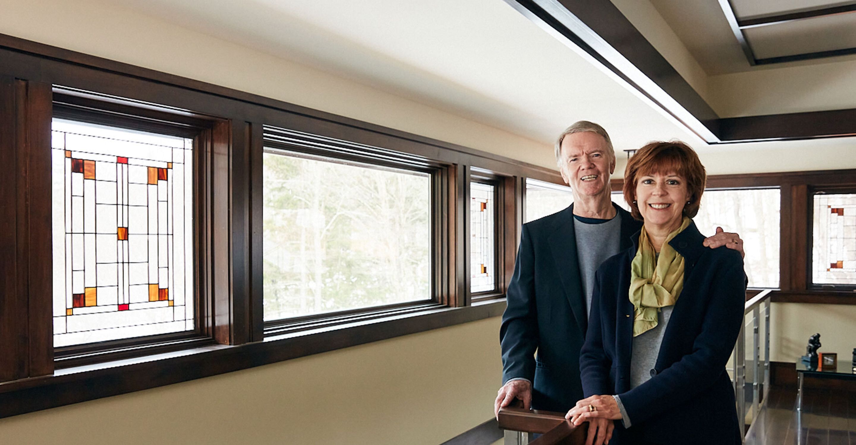 PURE Members Michael and Annie in their home in vermont.